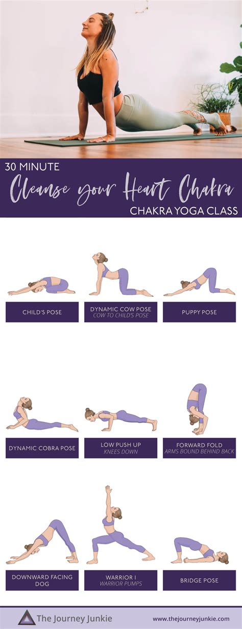 30 Min Chakra Yoga Flow: Cleanse Your Heart Chakra - Allie Van Fossen