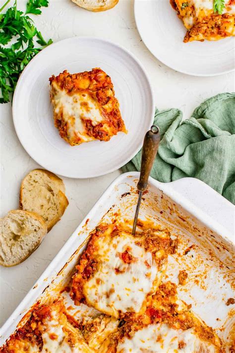 Ravioli Lasagna Easy Ravioli Casserole Lasagna Recipe