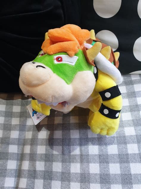 Super Fun Standing Bowser Nintendo Super Mario Bowser Plush Toy Super