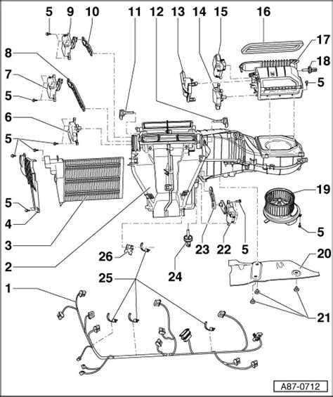 Audi Workshop Manuals A Mk Heating Ventilation Air Conditioning