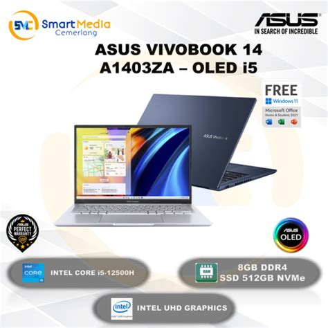 Promo Asus Vivobook X Oled A Za I H Gb Gb Oled W