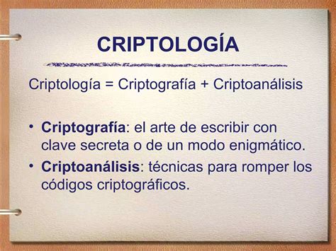 Cripto Introduccion Ppt