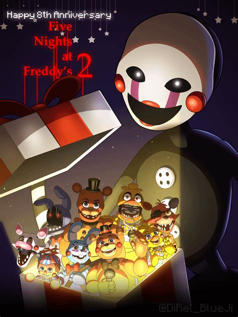 Happy 8th Anniversary Fnaf2 R Fivenightsatfreddys