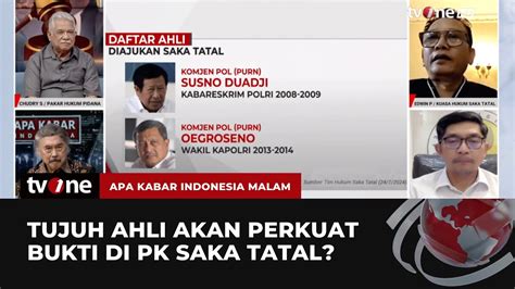 Kubu Saka Tatal Siapkan Strategi Hadapi Sidang PK Besok AKIM TvOne