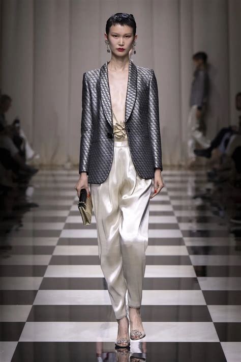 Armani Privé Haute Couture Fall Winter 2023 fashionotography