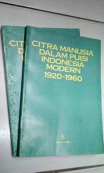 Jual Citra Manusia Dalam Puisi Indonesia Modern 1920 1960 Di Lapak Toko