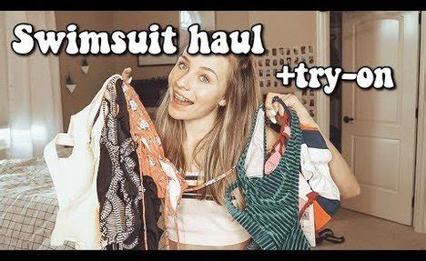 TRY ON Thong Bikini Haul From CUPSHE Videos Try On Haul Girls