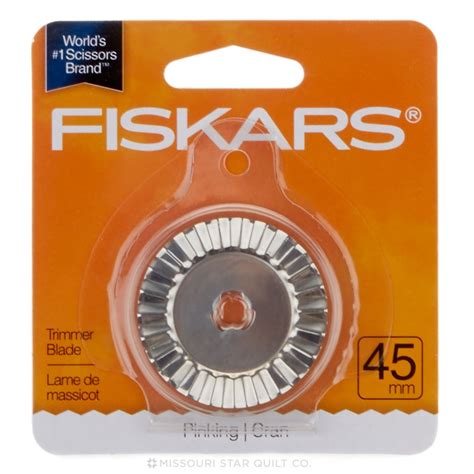 Rotary Pinking Blade 45mm Fiskars — Missouri Star Quilt Co