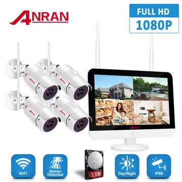 Buy Wholesale China Anran Ch P Wireless Nvr Kit Lcd