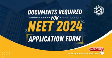 Documents Required For Neet 2024 Application Form