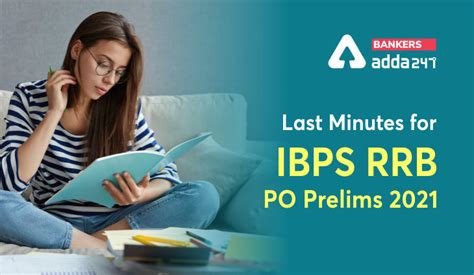 Last Minute Tips For IBPS RRB PO Prelims 2021