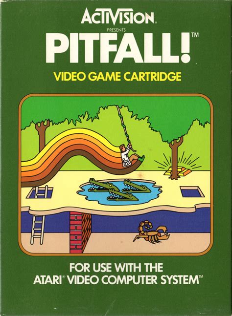 Atari 2600 Vcs Pitfall Pitfall Harrys Jungle Adventure Scans