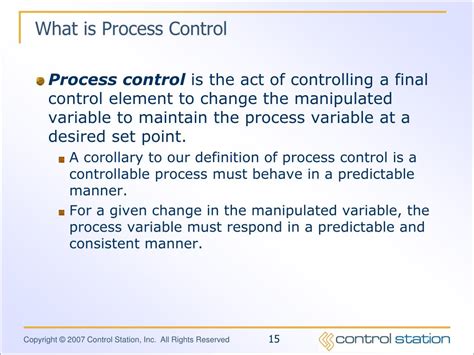 Ppt Fundamentals Of Instrumentation And Process Control Interactive