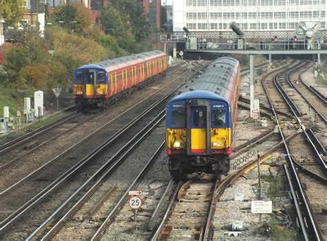 5909 Wimbledon West Junction South West Trains Class 455 Flickr