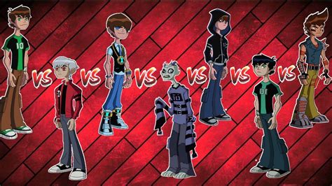 All Alternate Bens Vs Battle Top 5 Alternate Bens Ben 10 Battle