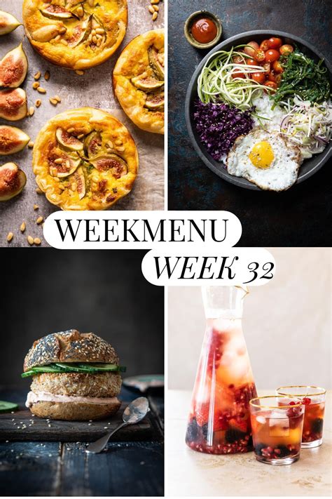 Makkelijk Weekmenu Voor Week Miljuschka