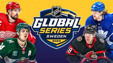 2023 NHL Global Series to feature Red Wings, Wild, Senators, Maple ...