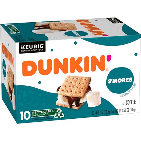 S’mores Coffee K Cup® Pods Dunkin’® Coffee