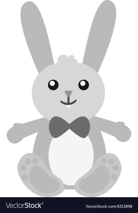 bunny ii royalty  vector image vectorstock