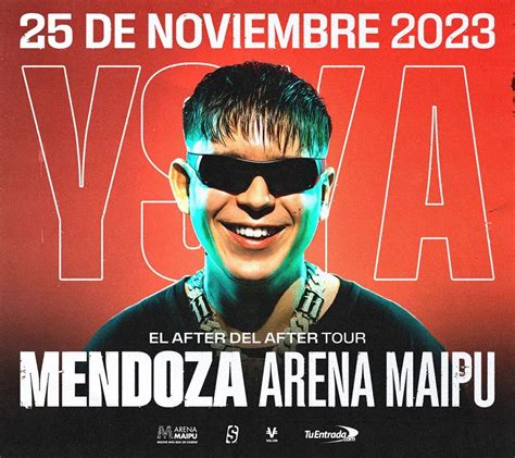 Ysy A Llega A Mendoza Con El After Del After Tour Entradas Disponibles