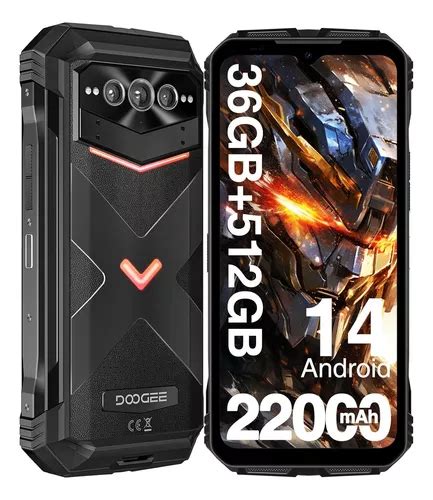 Doogee Vmax Plus Dual Sim Android 14 Teléfono Robusto 22000mah 6