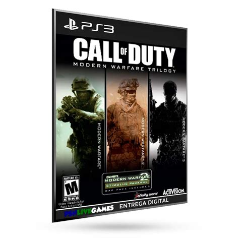 Call Of Duty Modern Warfare Trilogy Ps3 Psn Mídia Digital Psn Live