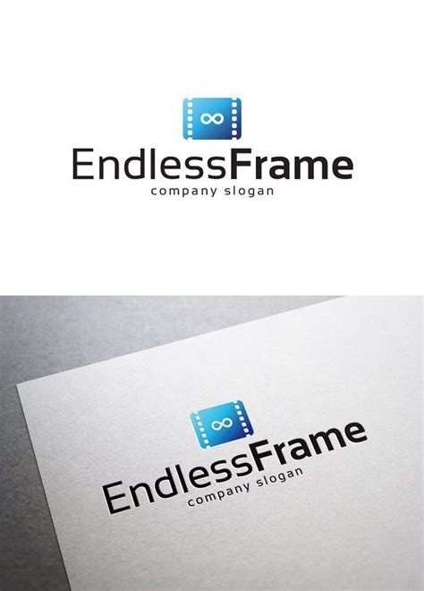 Endless Frame Logo | Frame logo, Poster template, Frame