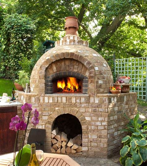 Pizza Stone Oven | Pizza oven, Backyard, Outdoor fireplace pizza oven