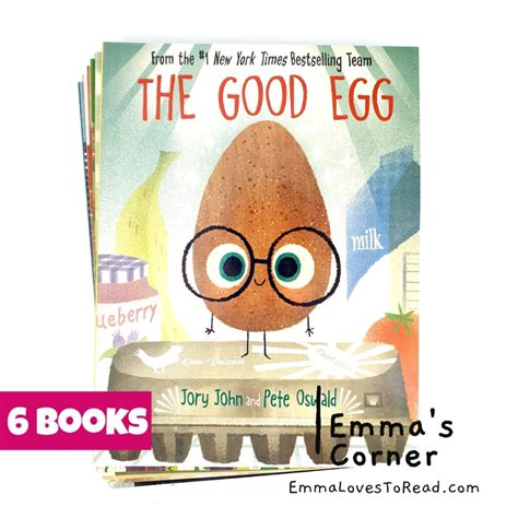 The Good Egg Book Set By Jory John And Pete Oswald 6 Books Hobbies