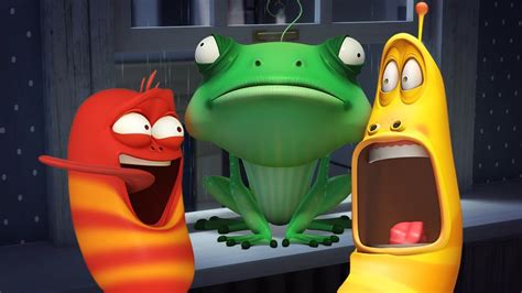 Larva Frog Wrestling Cartoon Movie Cartoons Comics Larva