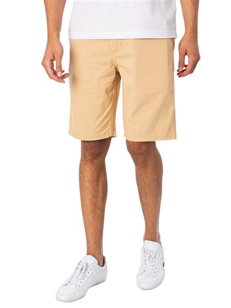 Wrangler Casey Jones Chino Shorts Beige