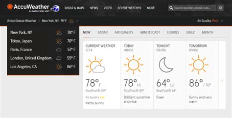 Accuweather App