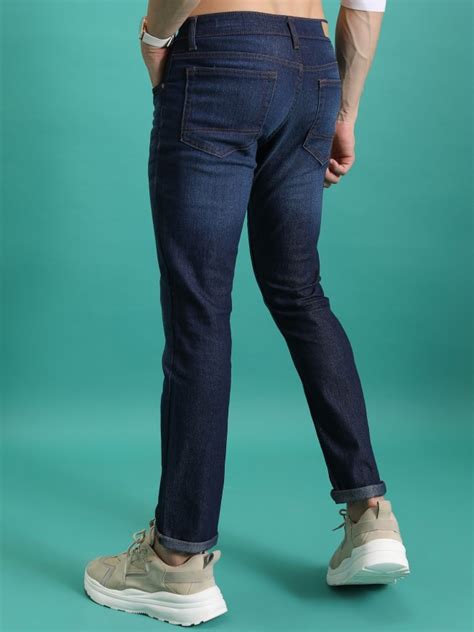 Buy Highlander Indigo Tapered Fit Stretchable Jeans For Men Online At Rs 579 Ketch