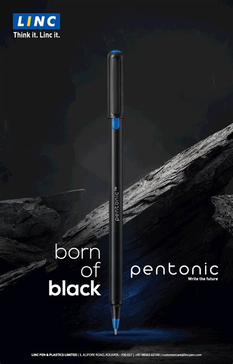 Linc Think It Linc It Born Of Black Pentonic Ad in Delhi Times - Advert ...