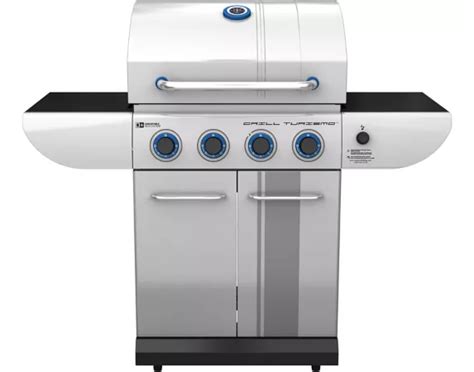 Master Chef 4 Burner Grill Turismo Propane Bbq Stainless Steel