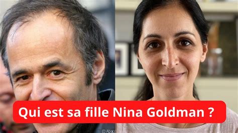 Jean Jacques Goldman qui est sa fille Nina devenu pédiatre YouTube