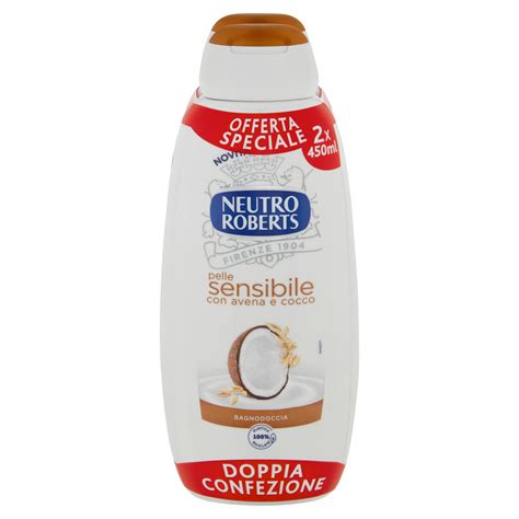 Neutro Roberts Pelle Sensibile Con Avena E Cocco Bagnodoccia X Ml