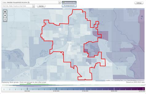 Grand Rapids Michigan Mi Income Map Earnings Map And Wages Data