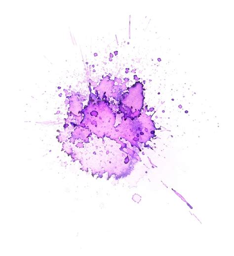 Watercolor Paint Splatter Png