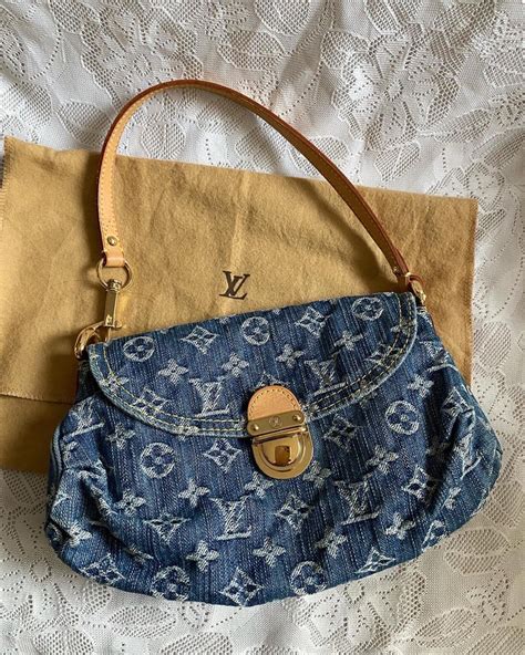 Louis Vuitton Lv Denim Pleaty Bag Luxury Bags Wallets On Carousell