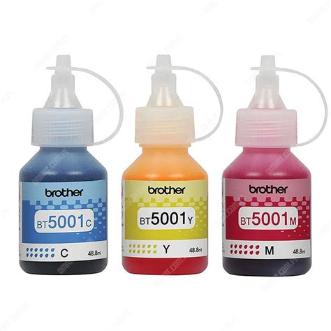 Juego De Tinta Brother Bt Pk Tank Color Cyan Magenta Amarillo