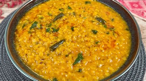 Masoor Dal Recipe Red Lentil Curry Recipe How To Make Dal Masoor