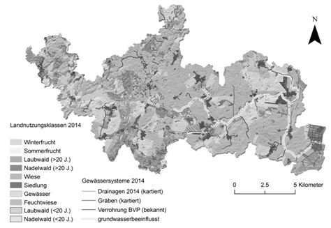 GIS gestützte Analysen zur Erfassung anthropogener Einflüsse auf den