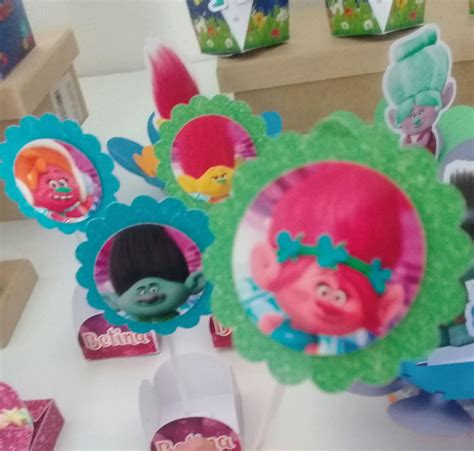 Toppers Para Docinhos Trolls Elo Produtos Especiais