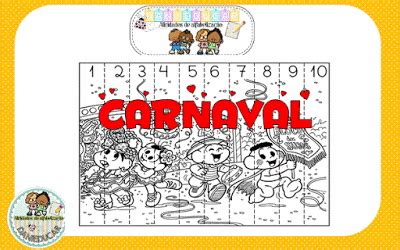 Atividades De Matematica Carnaval - Atividade de carnaval - matemática - Dani Educar
