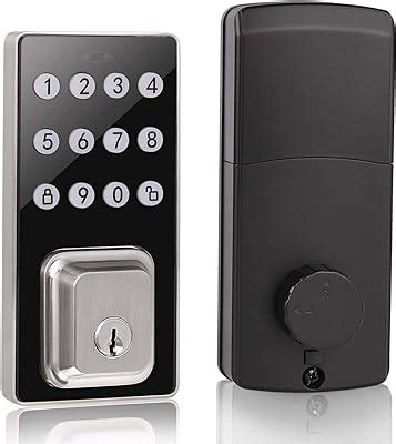 Jounjip Mechanical Keyless Combination Latch Door Lock Double Sided