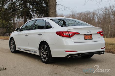 2016 Hyundai Sonata Sport 2.0T Review | Web2Carz