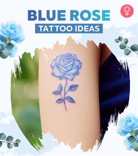 Blue Rose Tattoo Ideas - Infoupdate.org