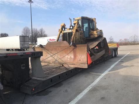 Shipping A Wideload Cat D7r Bulldozer Heavy Haulers Blog