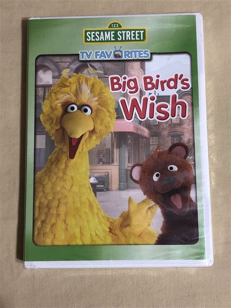 Sesame Street Dvd Big Bird S Wish New Sealed Grelly Usa